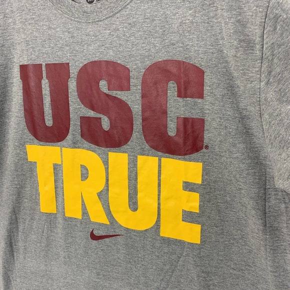 USC Trojans Nike T-shirt Men's Size XL Gray USC True - Picture 2 of 11
